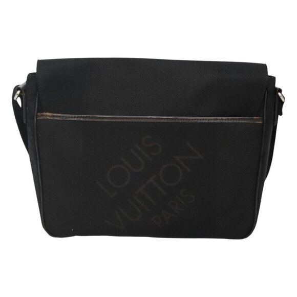 LOUIS VUITTON Damier Geant Messager NM Shoulder Bag Noir - Picture 3 of 16